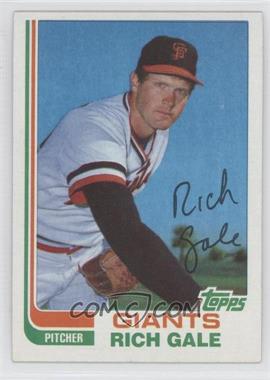 1982 Topps Traded - [Base] #38T - Rich Gale