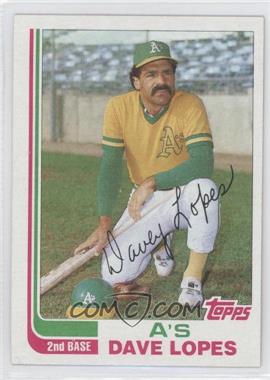 1982 Topps Traded - [Base] #64T - Davey Lopes