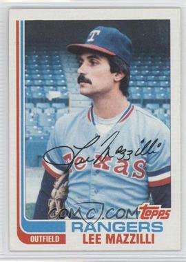 1982 Topps Traded - [Base] #68T - Lee Mazzilli