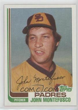 1982 Topps Traded - [Base] #74T - John Montefusco