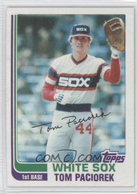 1982 Topps Traded - [Base] #85T - Tom Paciorek