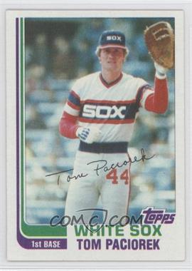 1982 Topps Traded - [Base] #85T - Tom Paciorek