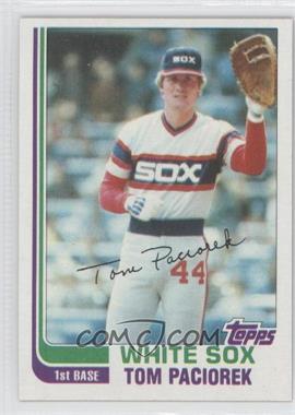 1982 Topps Traded - [Base] #85T - Tom Paciorek
