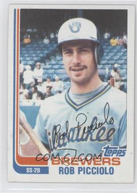 1982 Topps Traded - [Base] #89T - Rob Picciolo