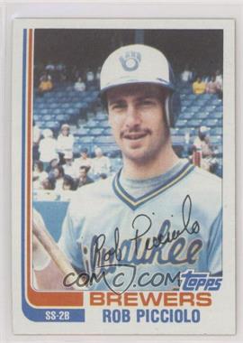 1982 Topps Traded - [Base] #89T - Rob Picciolo