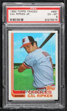 1982 Topps Traded - [Base] #98T - Cal Ripken Jr. [PSA 6 EX‑MT]