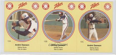 1982 Zellers Baseball Pro Tips Montreal Expos - [Base] #10 - Andre Dawson