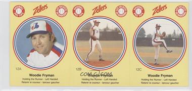 1982 Zellers Baseball Pro Tips Montreal Expos - [Base] #12 - Woodie Fryman