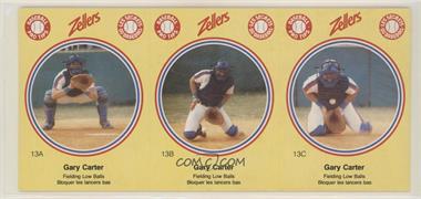 1982 Zellers Baseball Pro Tips Montreal Expos - [Base] #13 - Gary Carter