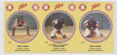 1982 Zellers Baseball Pro Tips Montreal Expos - [Base] #13 - Gary Carter