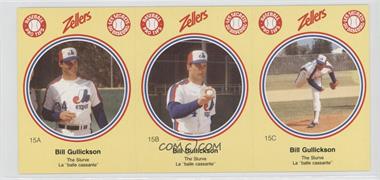 1982 Zellers Baseball Pro Tips Montreal Expos - [Base] #15 - Bill Gullickson