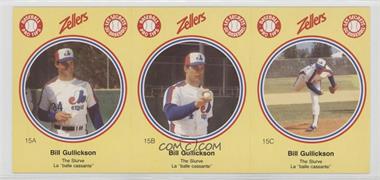1982 Zellers Baseball Pro Tips Montreal Expos - [Base] #15 - Bill Gullickson [Noted]