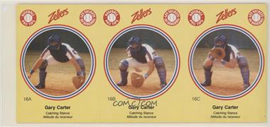 1982 Zellers Baseball Pro Tips Montreal Expos - [Base] #16 - Gary Carter