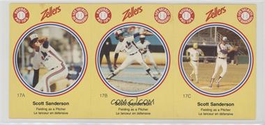 1982 Zellers Baseball Pro Tips Montreal Expos - [Base] #17 - Scott Sanderson [Noted]