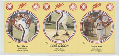 1982 Zellers Baseball Pro Tips Montreal Expos - [Base] #19 - Gary Carter