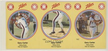 1982 Zellers Baseball Pro Tips Montreal Expos - [Base] #19 - Gary Carter