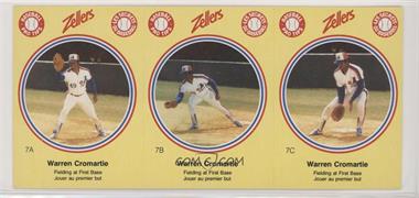 1982 Zellers Baseball Pro Tips Montreal Expos - [Base] #7 - Warren Cromartie