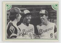 1973 A Great Home Run Trio (Darrell Evans, Hank Aaron, Dave Johnson)