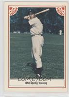 Joe DiMaggio (Back Red Border; Only Text on Back)