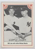 Joe DiMaggio, Mickey Mantle (Red Border)