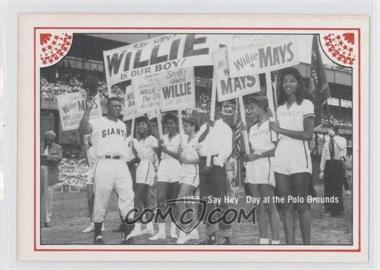 1983 ASA The Willie Mays Story - [Base] - Red #5 - Willie Mays