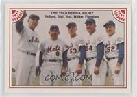 Gil Hodges, Yogi Berra, Eddie Yost, Rube Walker, Joe Pignatano