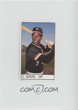 1983 All-Star Game Program Inserts - [Base] #_CHDA - Chili Davis
