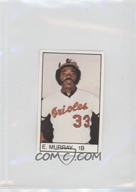 1983 All-Star Game Program Inserts - [Base] #_EDMU - Eddie Murray