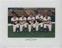 Tom Kelly, Rick Stewart, Billy Gardner, Jim Lemon, Johnny Podgajny