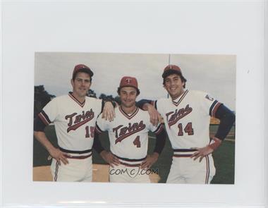 1983 BRF Minnesota Twins Postcards - [Base] #_LEH - Tim Laudner, Jim Eisenreich, Kent Hrbek