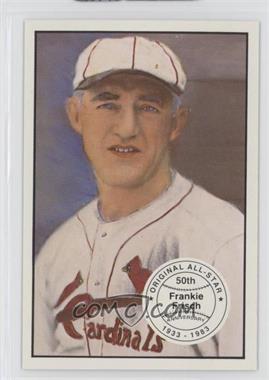 1983 Big League Collectibles Original All-Stars from the Game of the Century - [Base] #29 - Frankie Frisch /10000