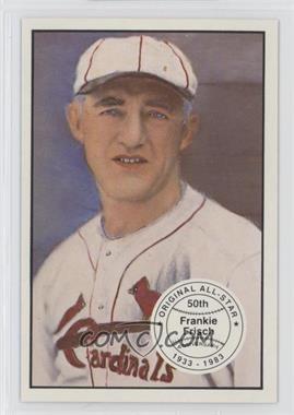 1983 Big League Collectibles Original All-Stars from the Game of the Century - [Base] #29 - Frankie Frisch /10000