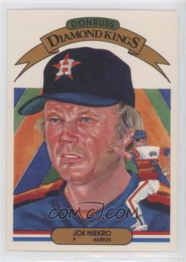 1983 Donruss - [Base] #10 - Joe Niekro