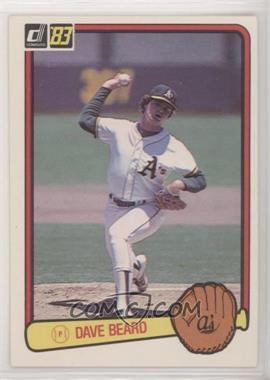 1983 Donruss - [Base] #113 - Dave Beard