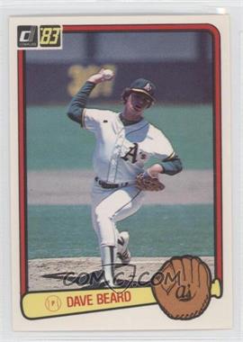 1983 Donruss - [Base] #113 - Dave Beard