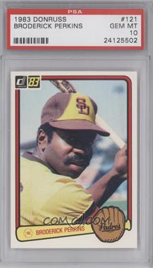 1983 Donruss - [Base] #121 - Broderick Perkins [PSA 10 GEM MT]