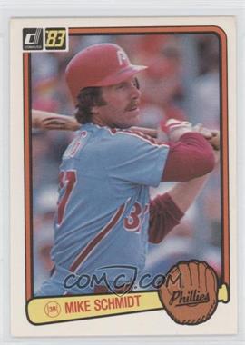 1983 Donruss - [Base] #168 - Mike Schmidt