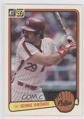 1983 Donruss - [Base] #315 - George Vukovich