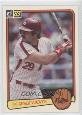 1983 Donruss - [Base] #315 - George Vukovich