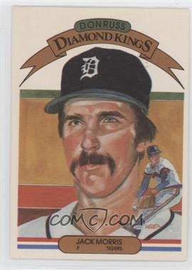 1983 Donruss - [Base] #5 - Jack Morris [EX to NM]