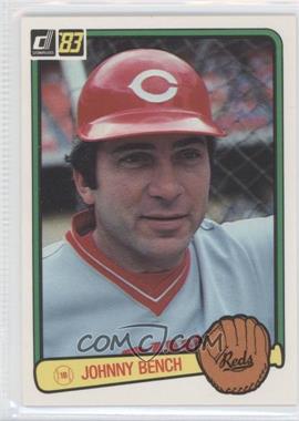 1983 Donruss - [Base] #500 - Johnny Bench