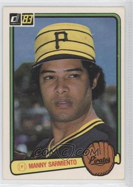 1983 Donruss - [Base] #502 - Manny Sarmiento