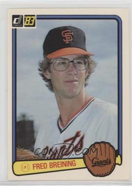 1983 Donruss - [Base] #503 - Fred Breining