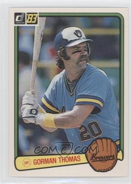 1983 Donruss - [Base] #510 - Gorman Thomas