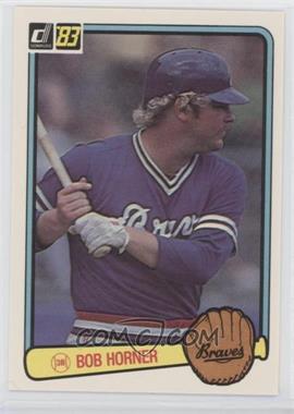 1983 Donruss - [Base] #58 - Bob Horner