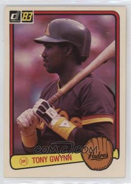 1983 Donruss - [Base] #598 - Tony Gwynn [Good to VG‑EX]