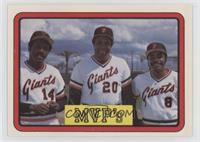 MVP's (Vida Blue, Frank Robinson, Joe Morgan)