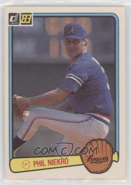 1983 Donruss - [Base] #97 - Phil Niekro