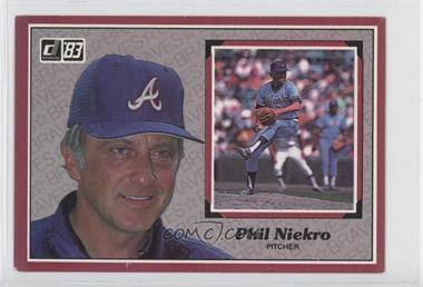 1983 Donruss Action All Stars - [Base] #12 - Phil Niekro [Noted]