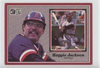 Reggie Jackson (Red Box on Back Only for Biographical Data) [Noted]